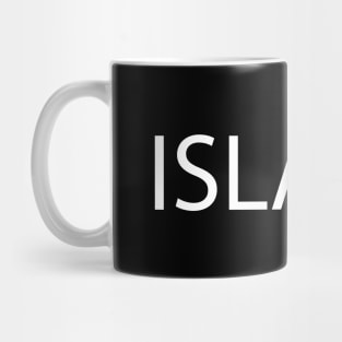 Island fun text design Mug